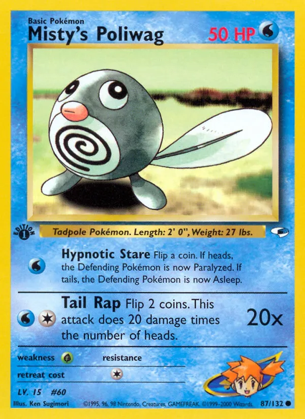 Misty's Poliwag card image