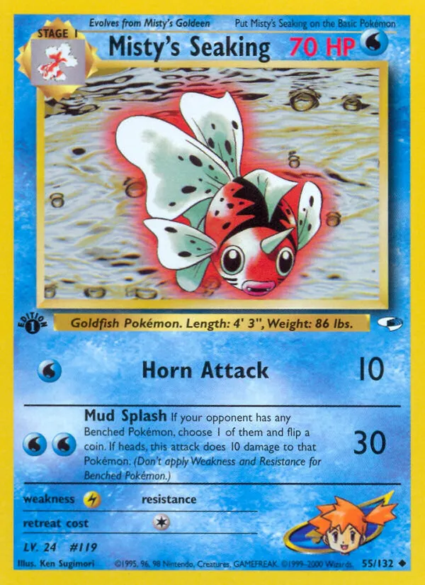 Misty's Seaking card image