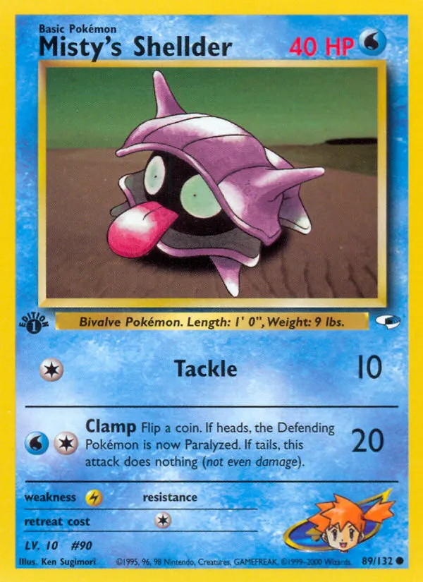 Misty's Shellder card image