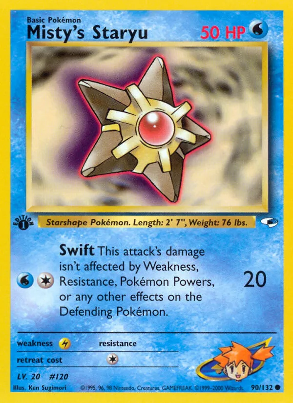 Misty's Staryu card image
