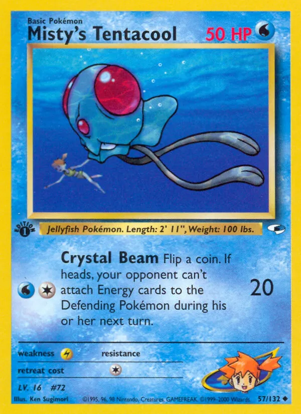 Misty's Tentacool card image