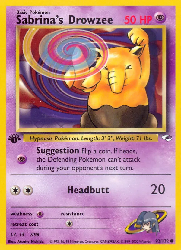 Sabrina's Drowzee card image