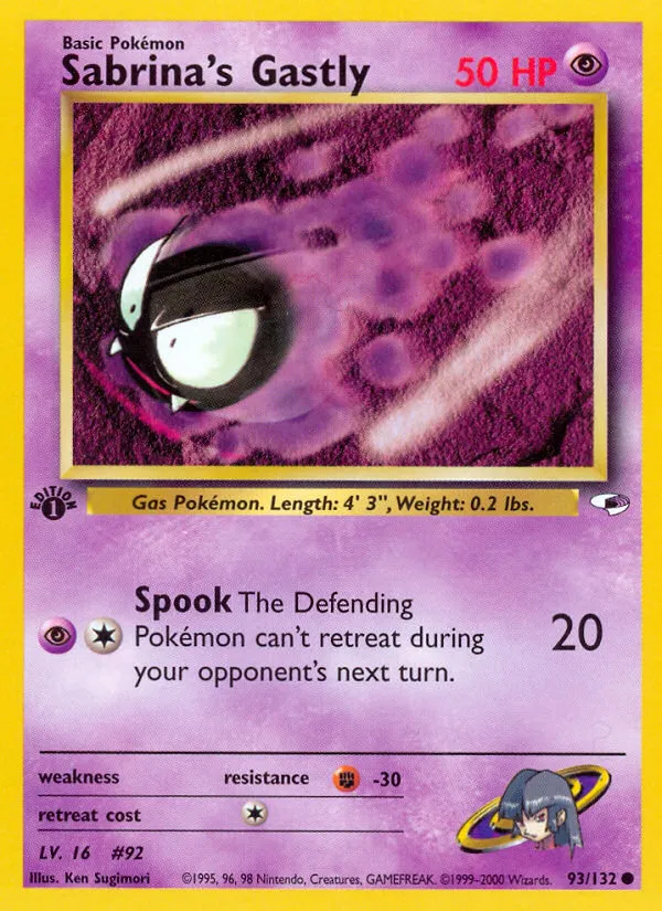 Sabrina's Gastly card image