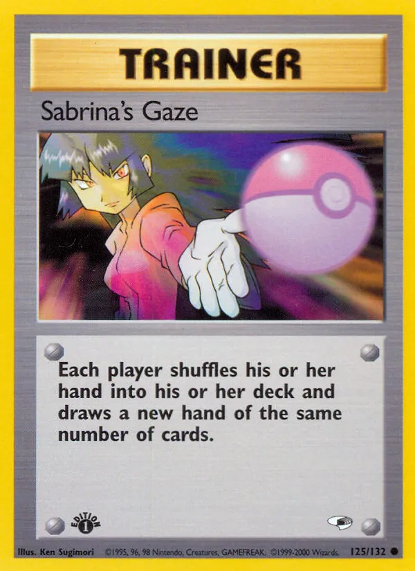 Sabrina's Gaze card image