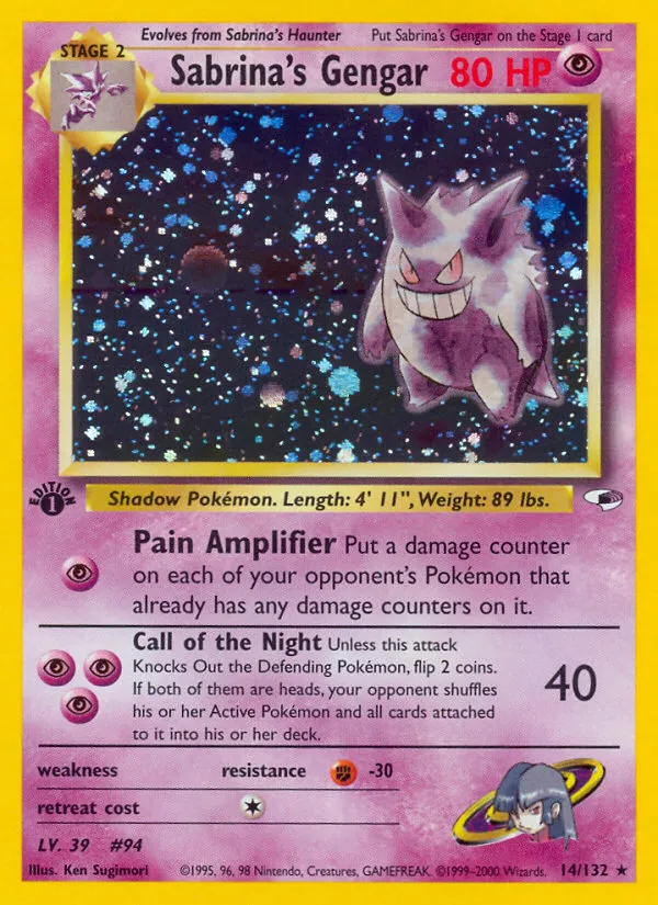 Sabrina's Gengar #14 card image