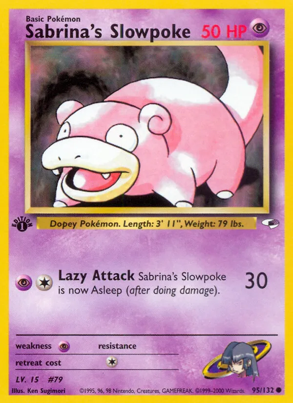 Sabrina's Slowpoke card image