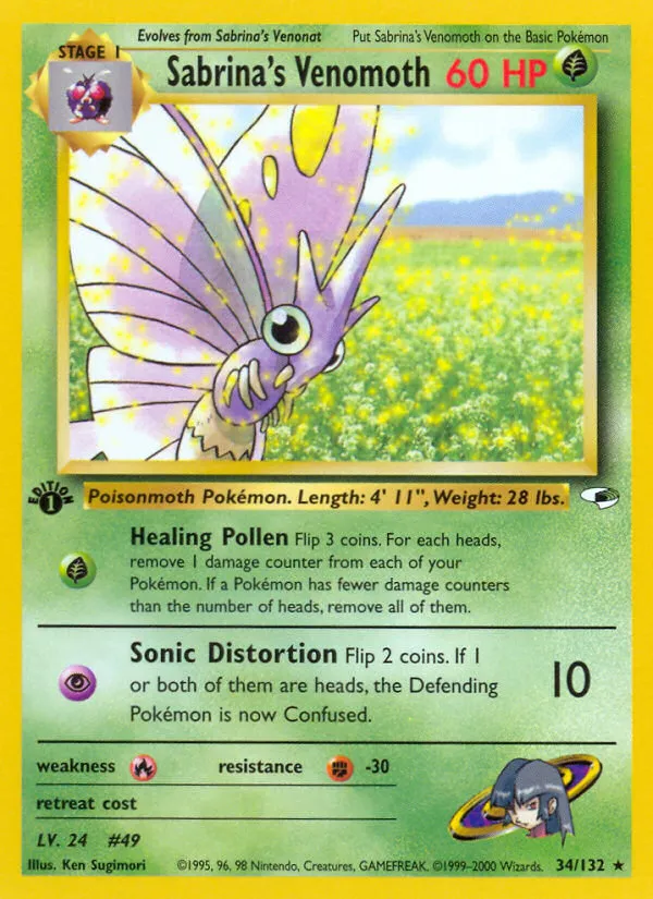 Sabrina's Venomoth card image