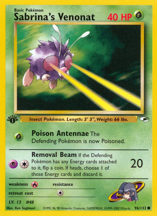 Sabrina's Venonat card image