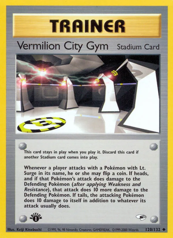 Vermilion City Gym card image