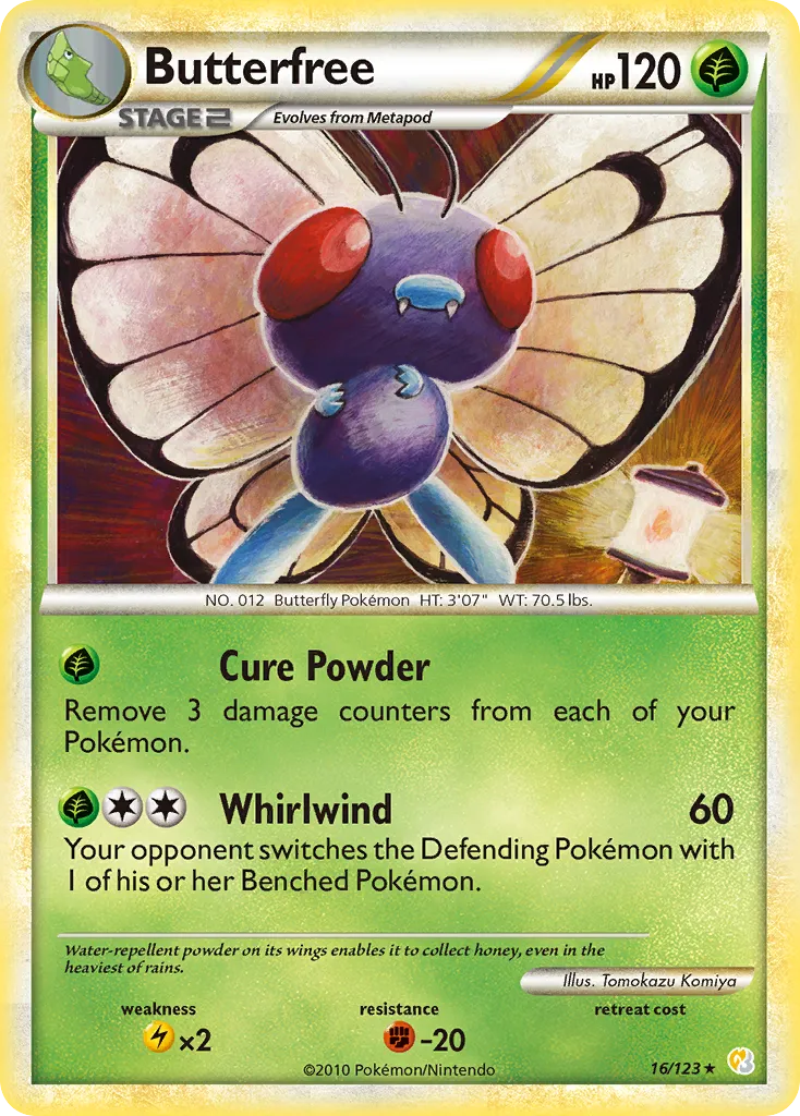 Butterfree card image