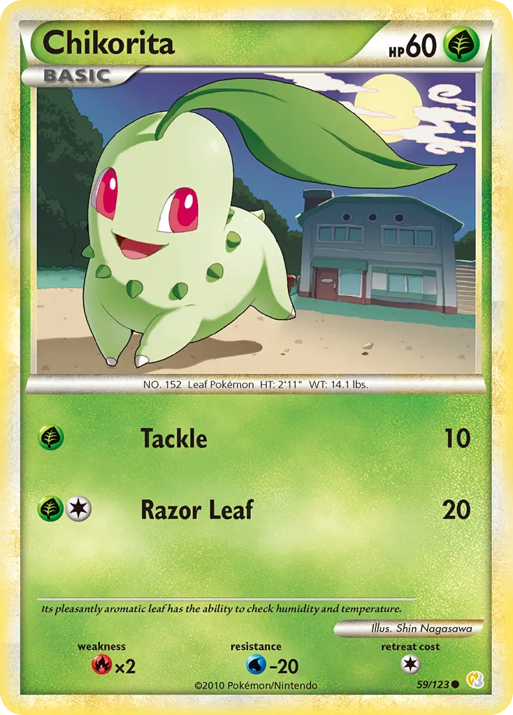 Chikorita card image