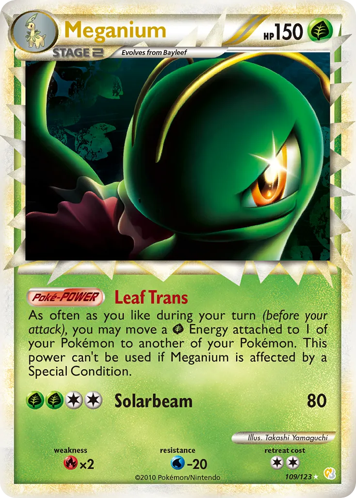 Meganium card image