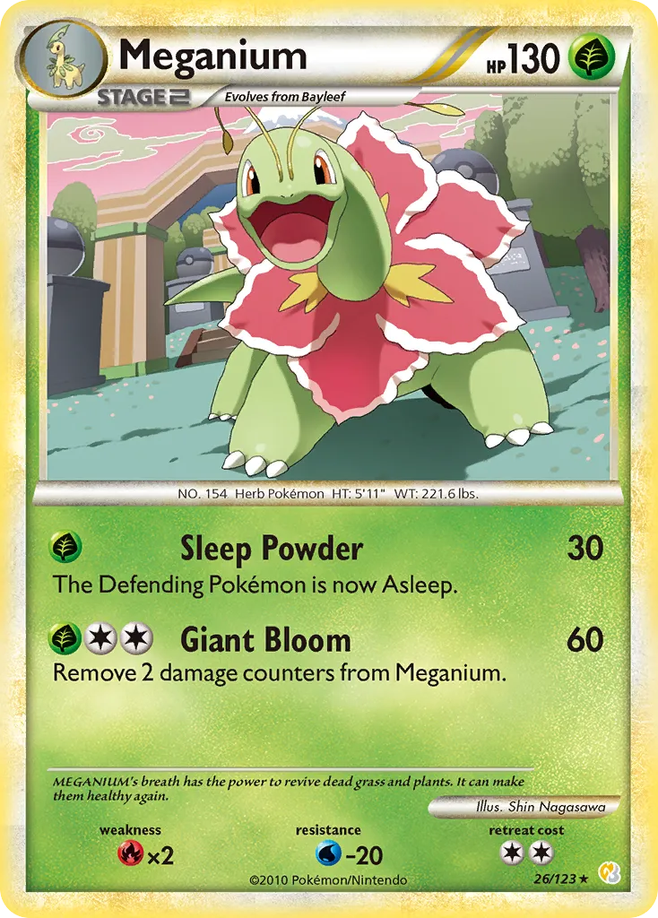 Meganium card image