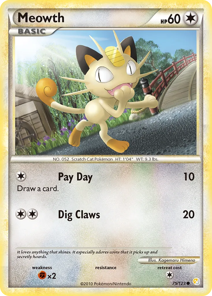Meowth card image