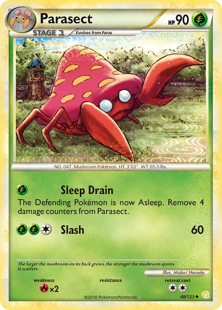 Parasect card image