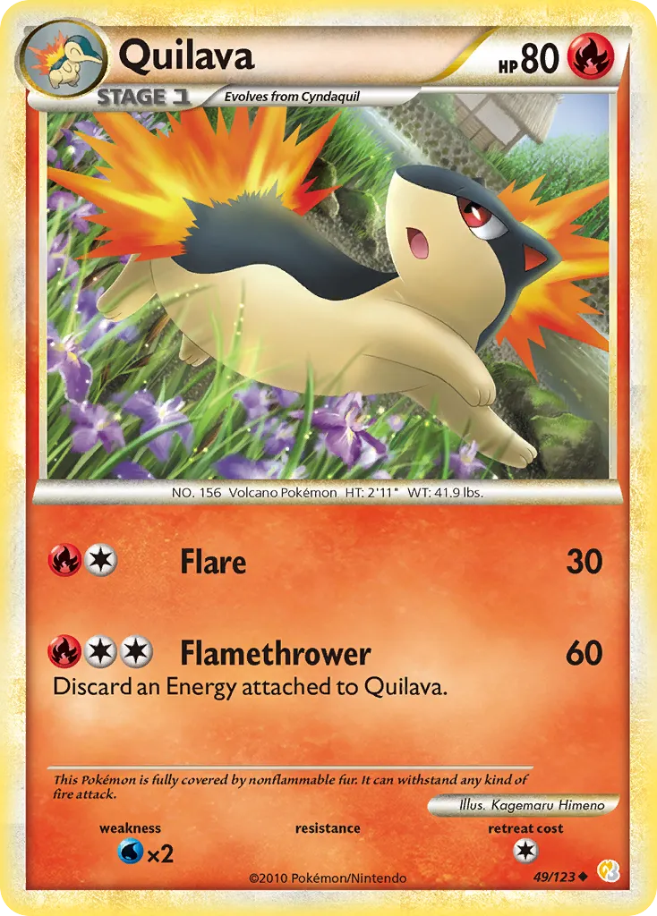 Quilava card image