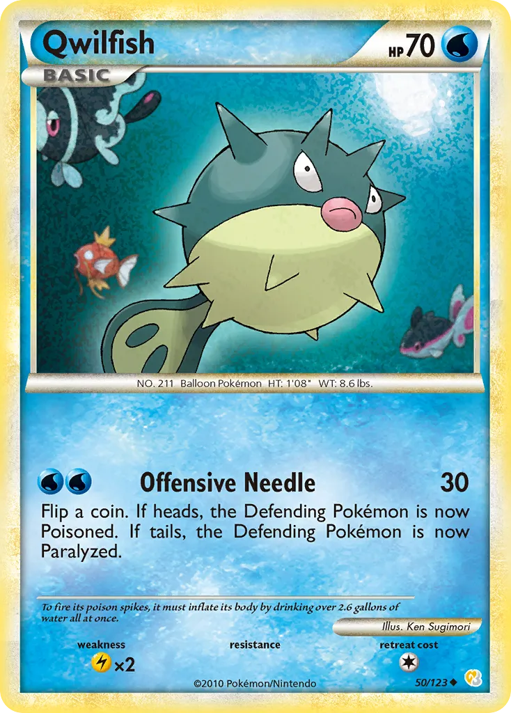 Qwilfish card image