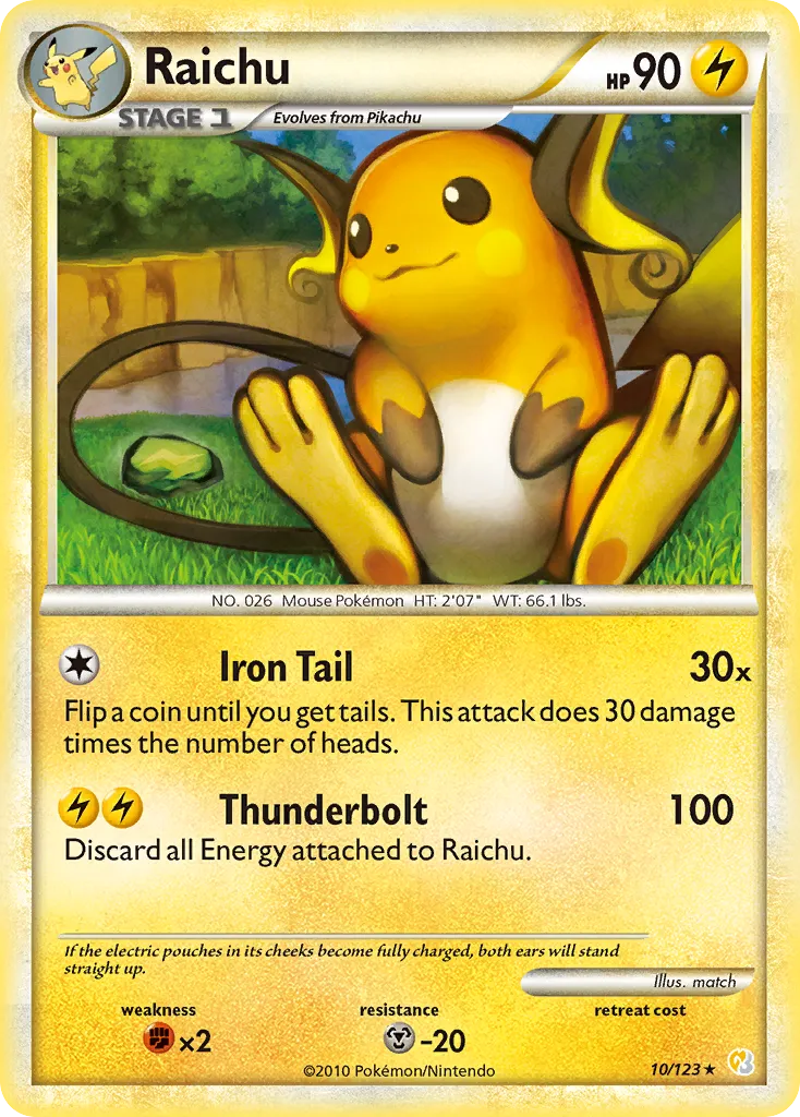 Raichu card image