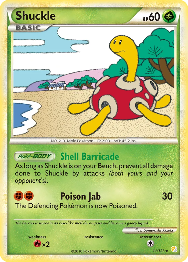 Shuckle card image