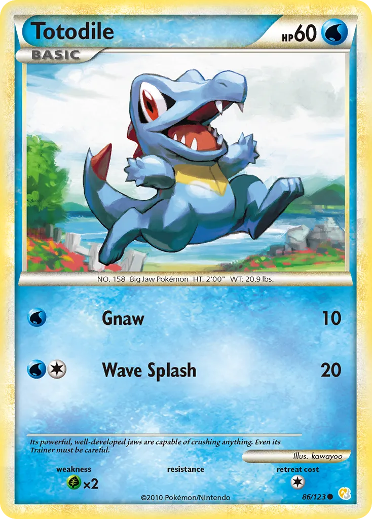 Totodile card image
