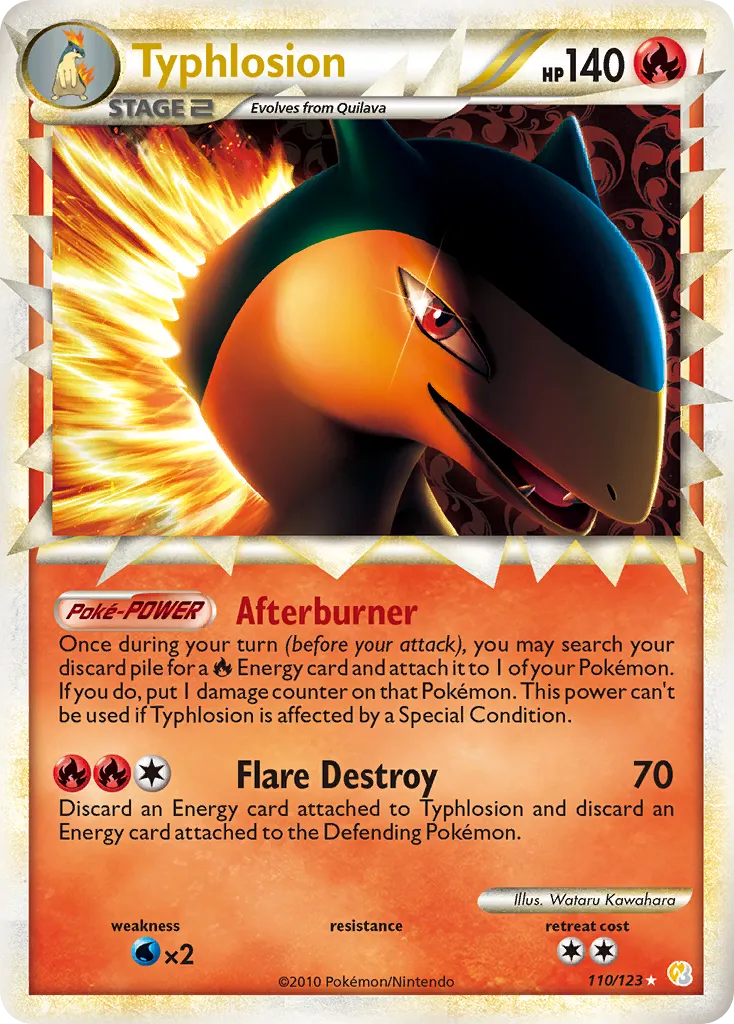 Typhlosion #110 card image