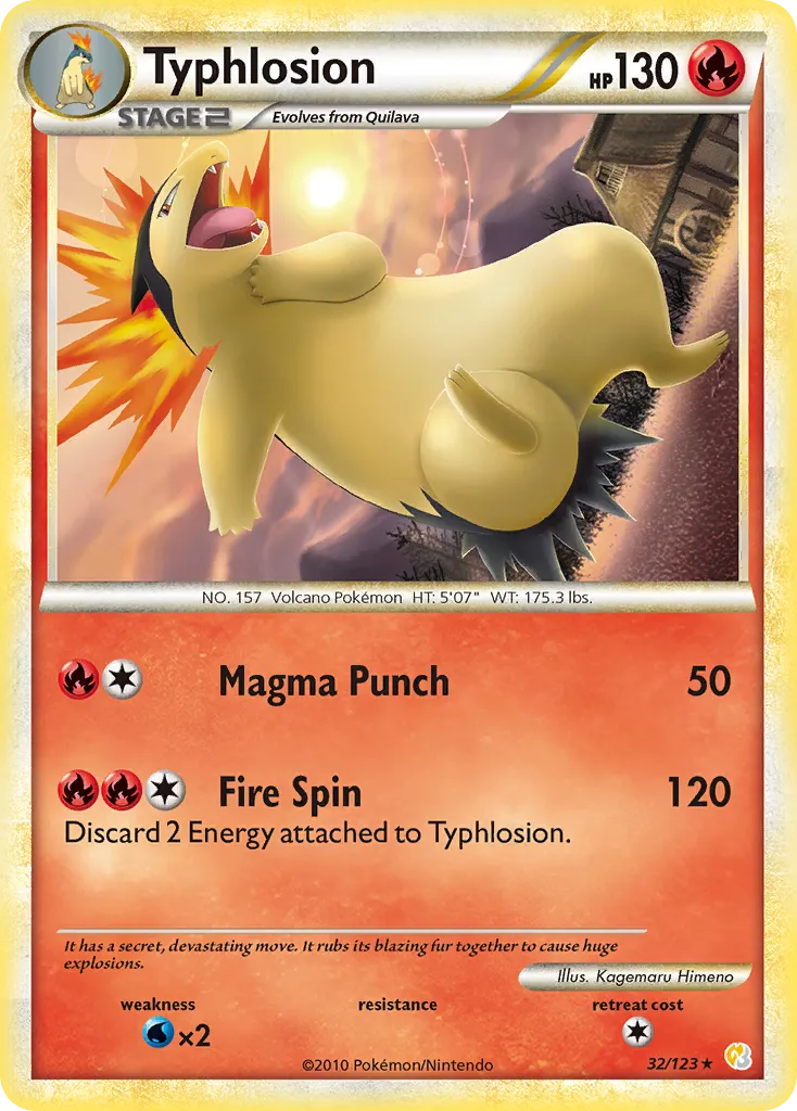 Typhlosion card image