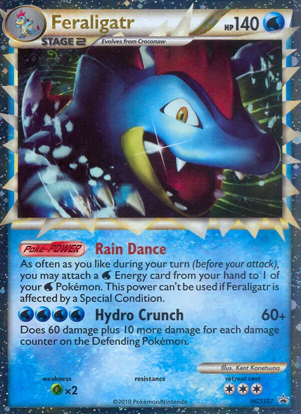 Feraligatr #HGSS07 card image