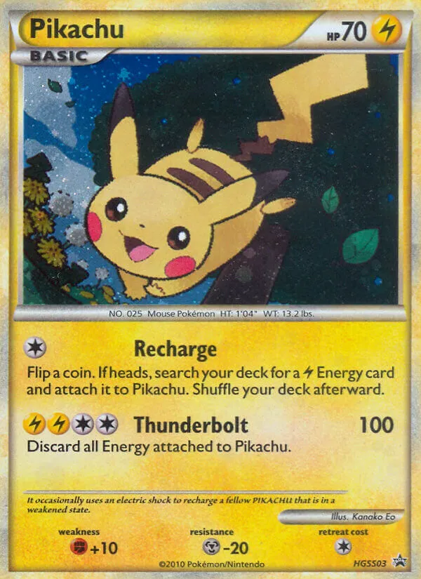 Pikachu card image