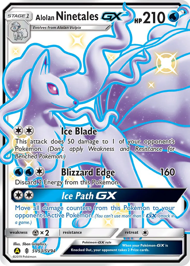 Alolan Ninetales-GX card image