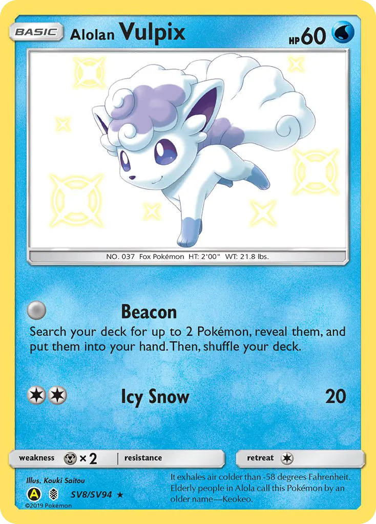 Alolan Vulpix card image