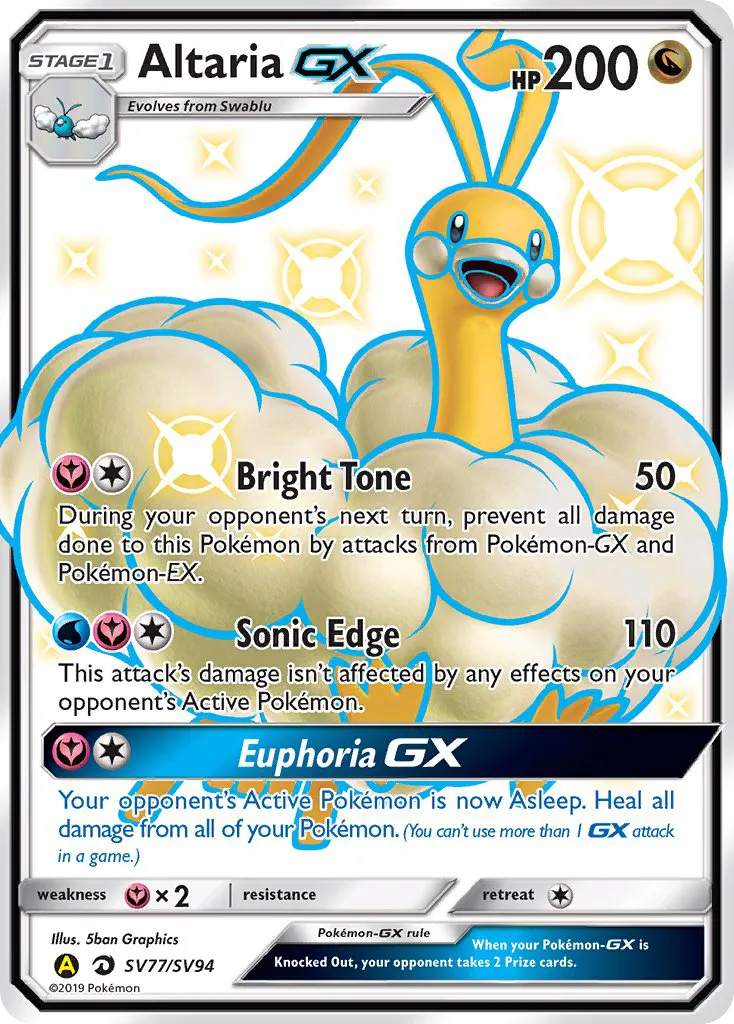 Altaria-GX card image