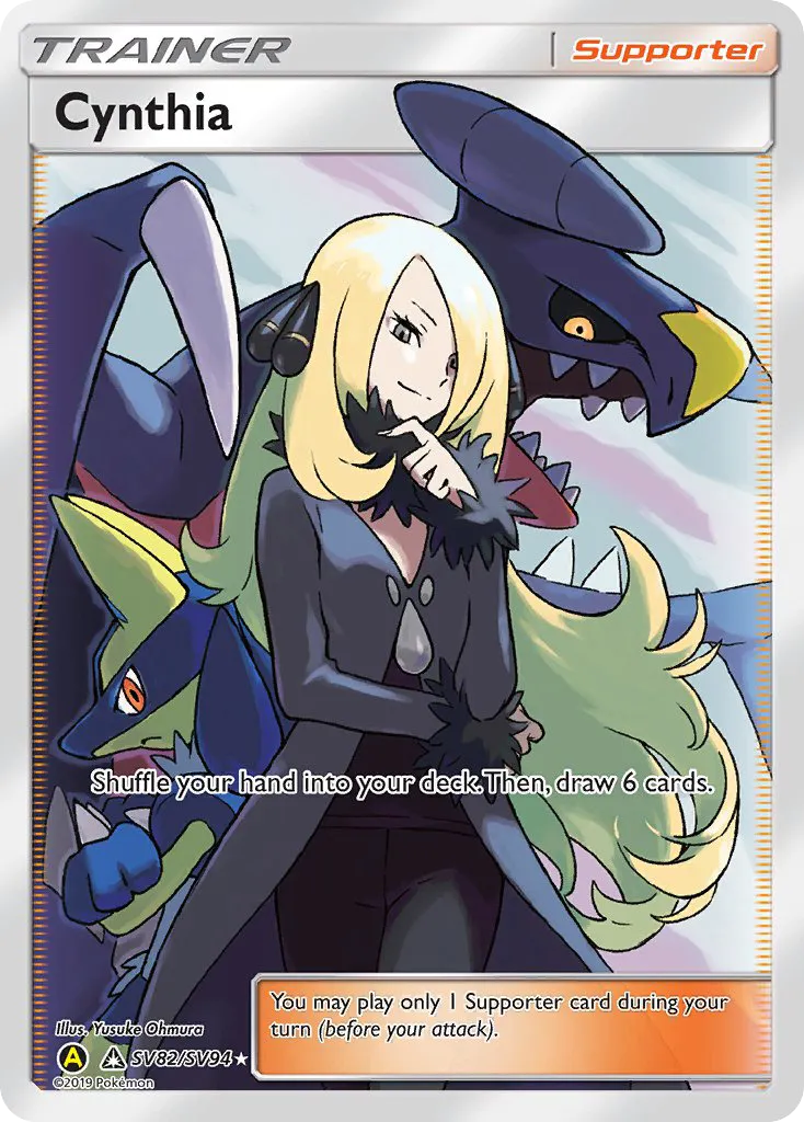 Cynthia #SV82 card image