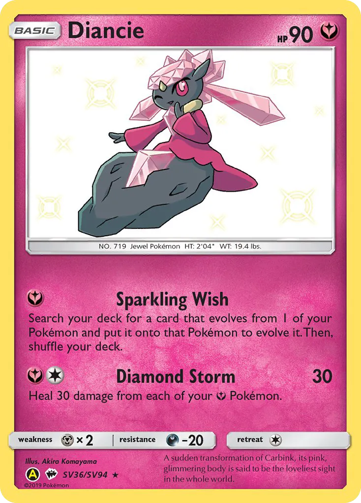 Diancie card image