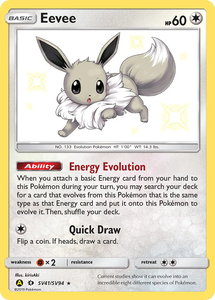 Eevee card image