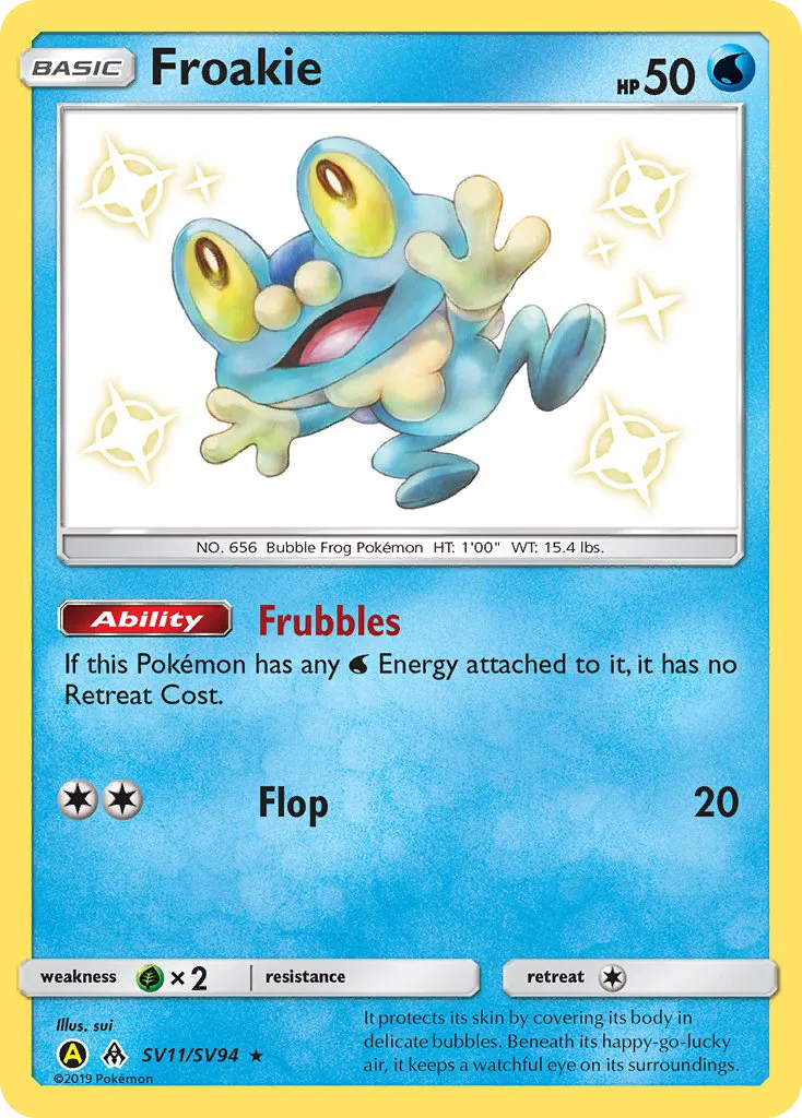 Froakie card image