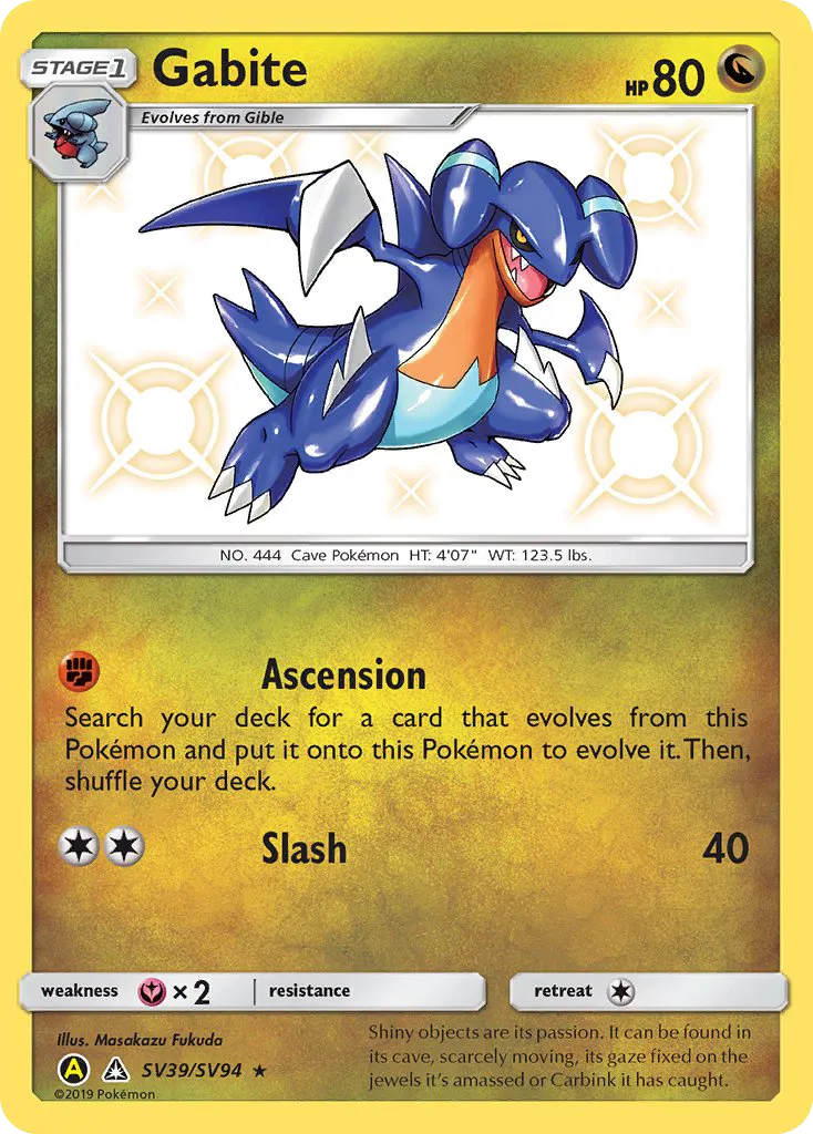 Gabite card image