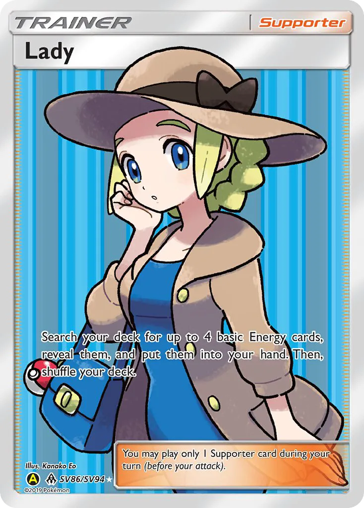 Lady card image