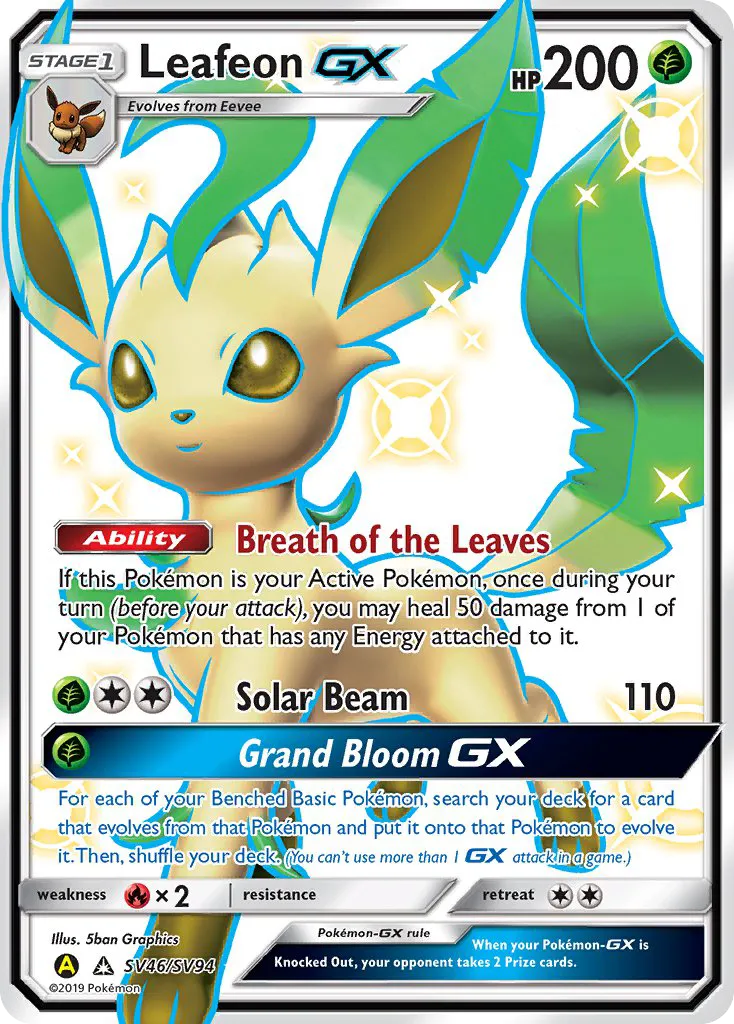 Leafeon-GX card image