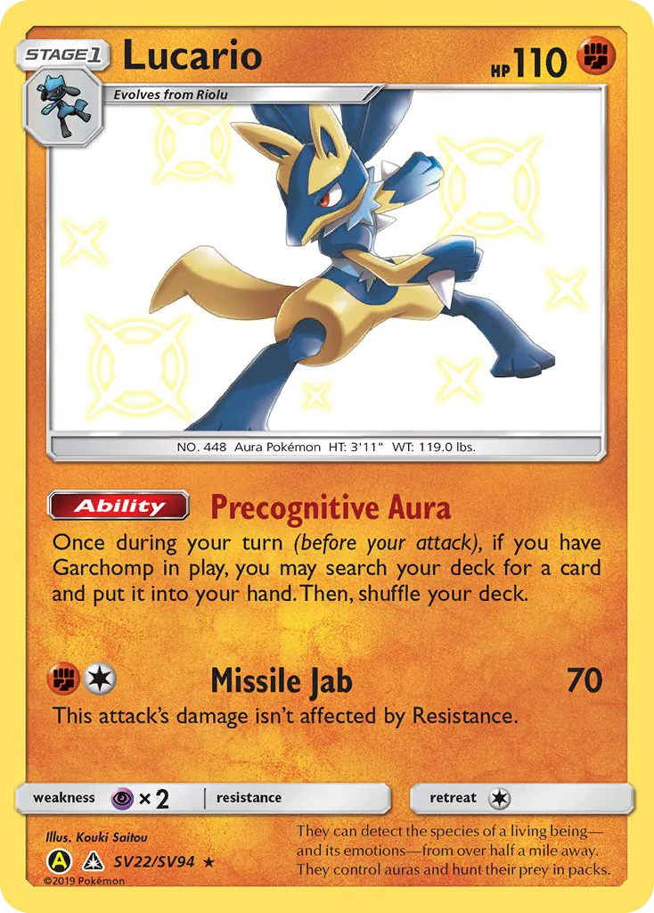 Lucario card image