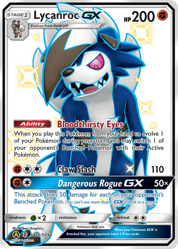 Lycanroc-GX card image
