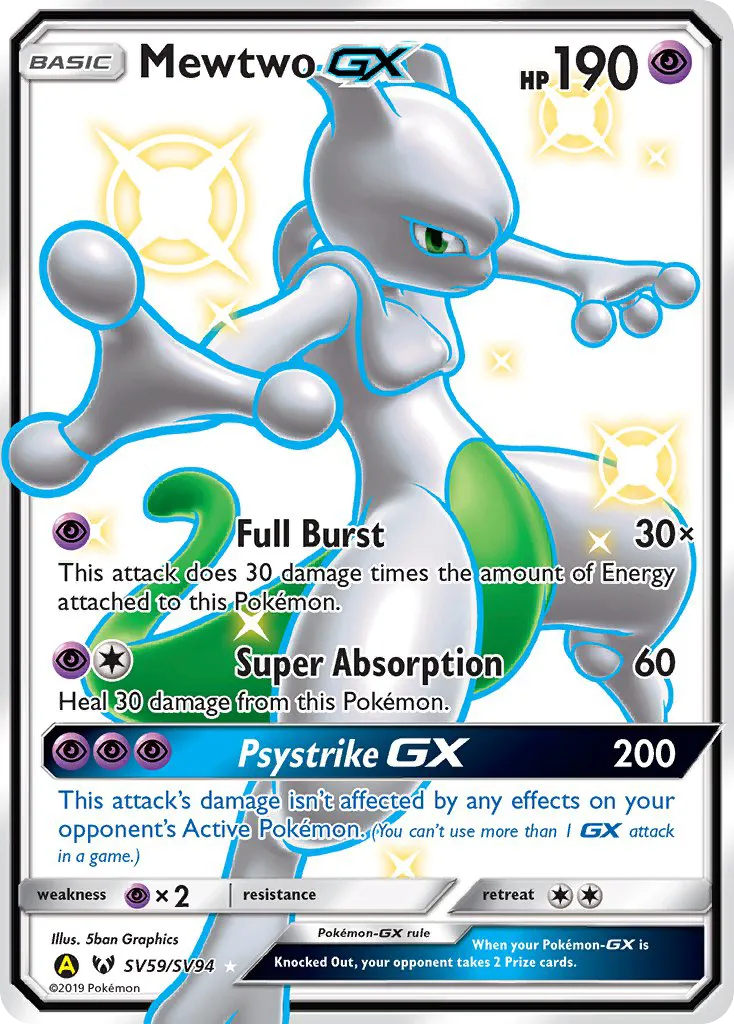 Mewtwo-GX #SV59 card image