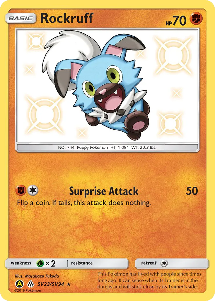 Rockruff card image