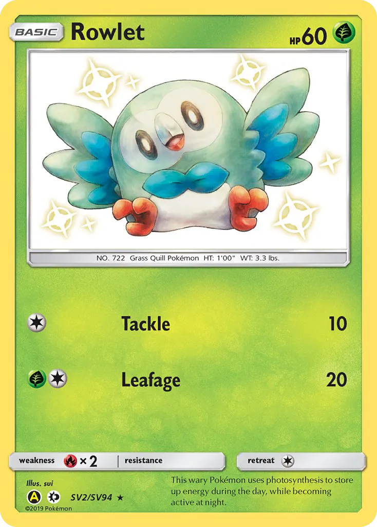 Rowlet card image