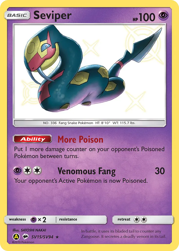 Seviper card image