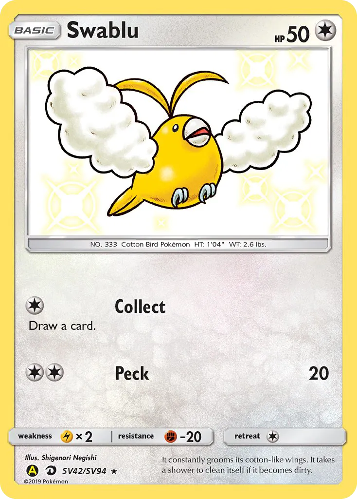 Swablu card image