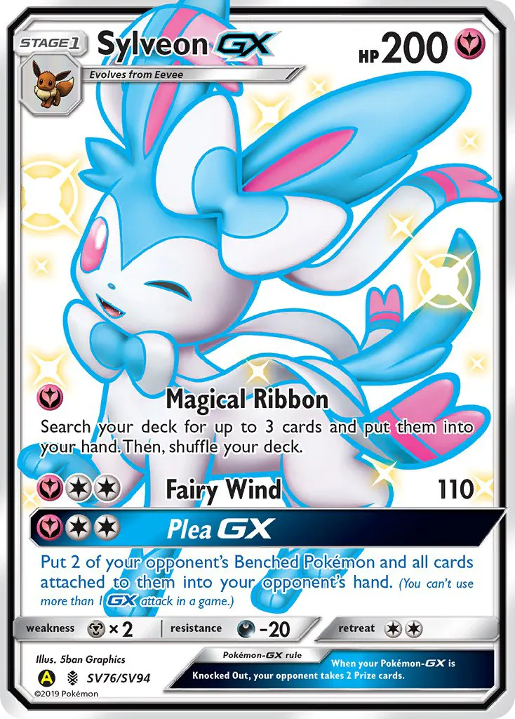 Sylveon-GX #SV76 card image
