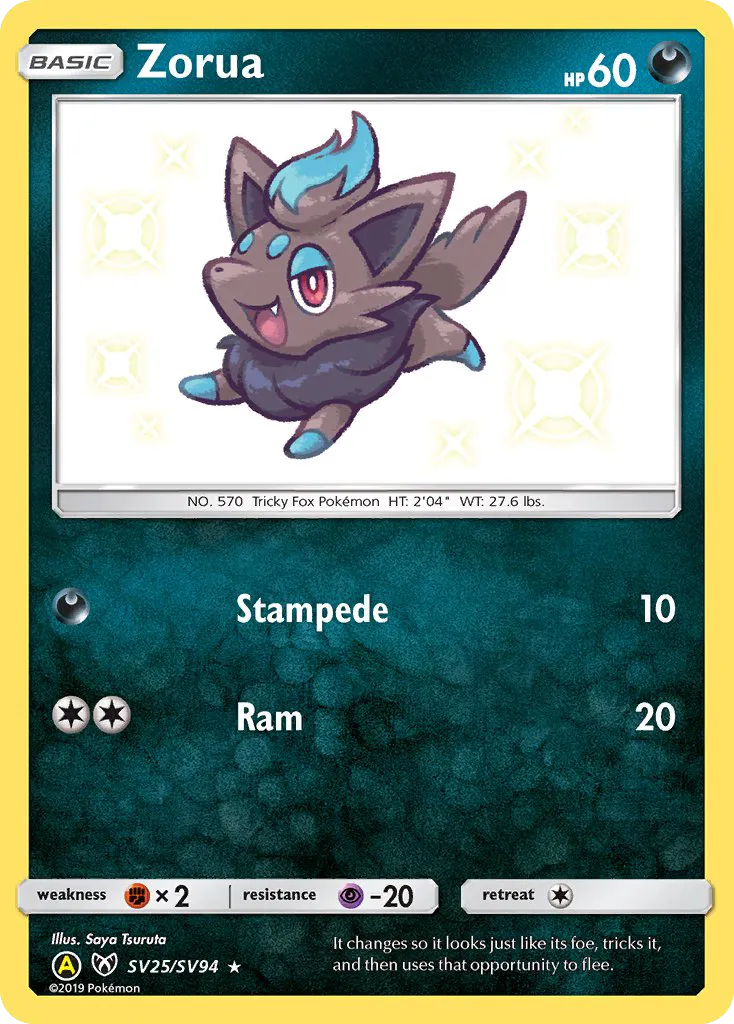 Zorua card image