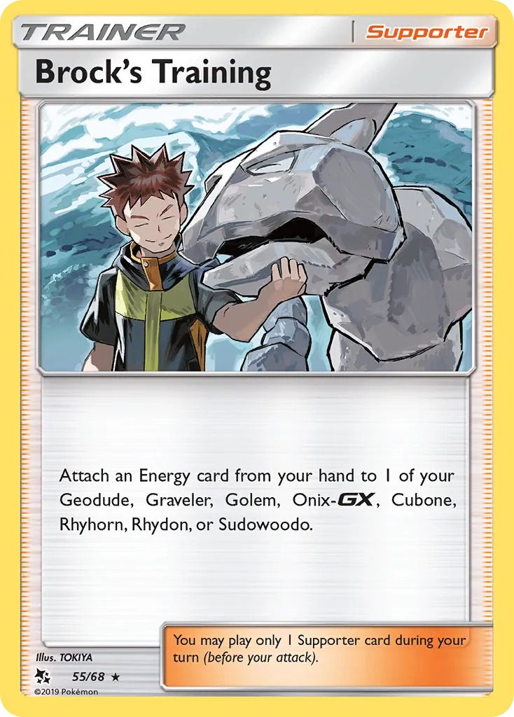 Brock's Training card image