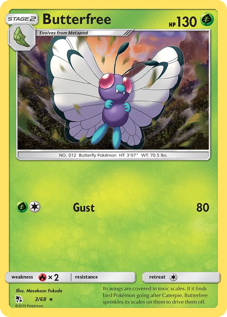 Butterfree card image