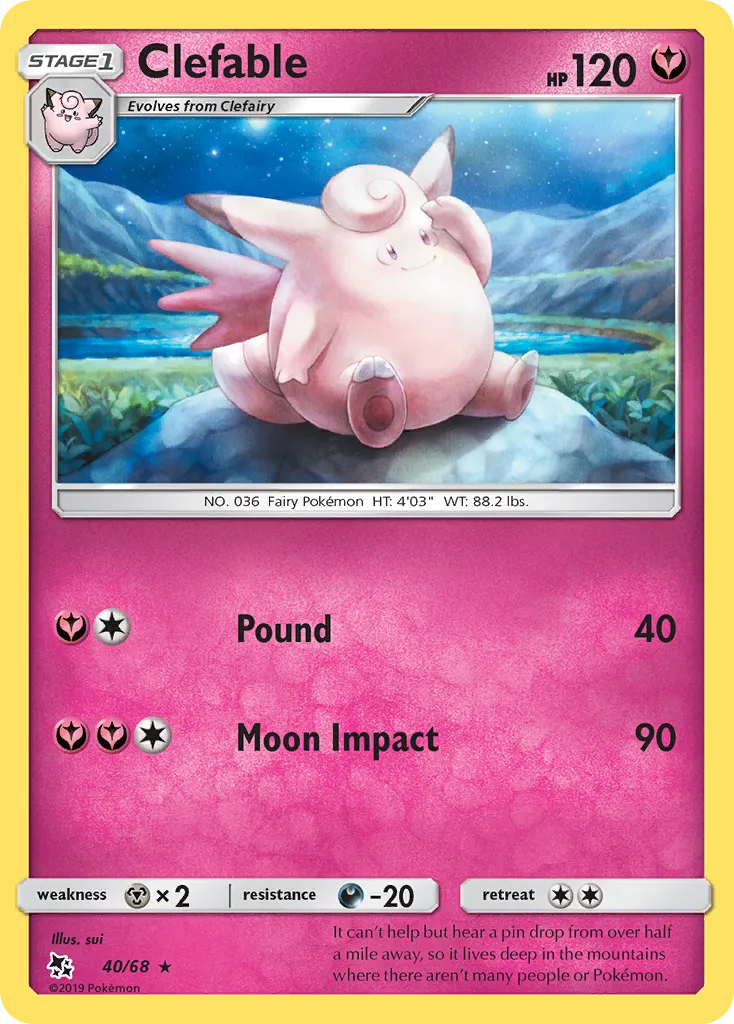 Clefable card image